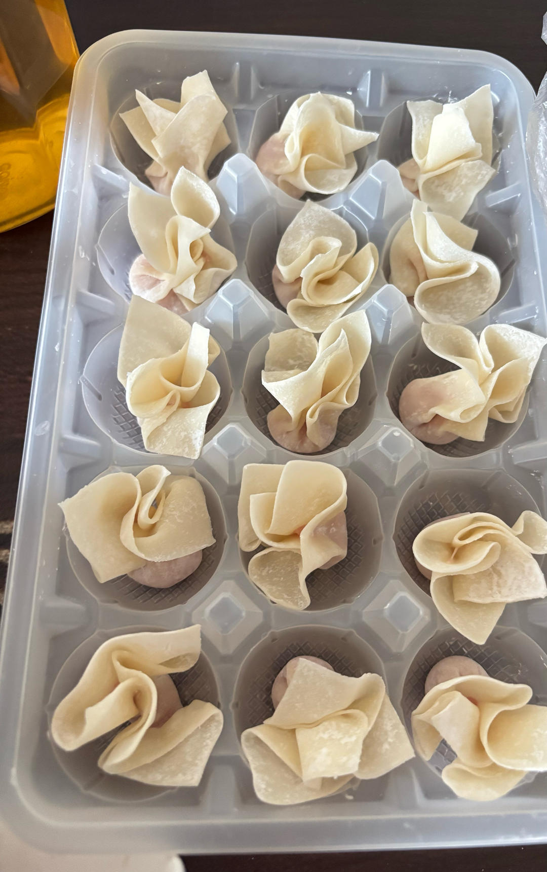 超鲜的鲜肉小馄炖（附花朵包法）