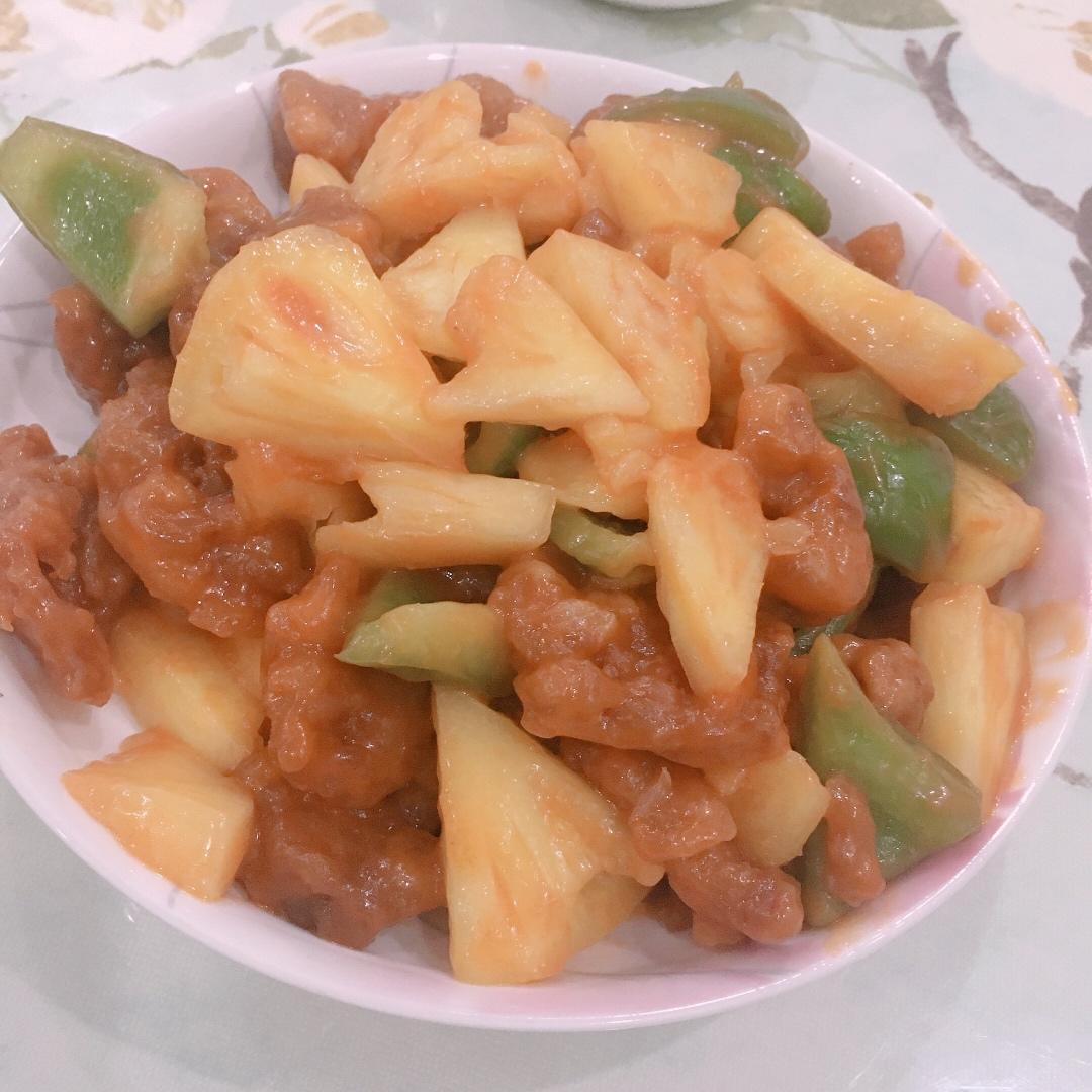 超好吃的菠萝咕噜肉