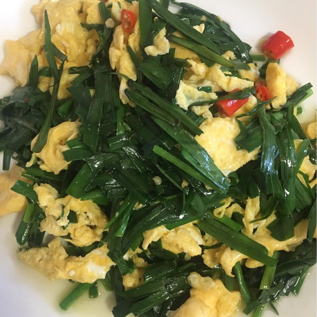 韭菜炒鸡蛋