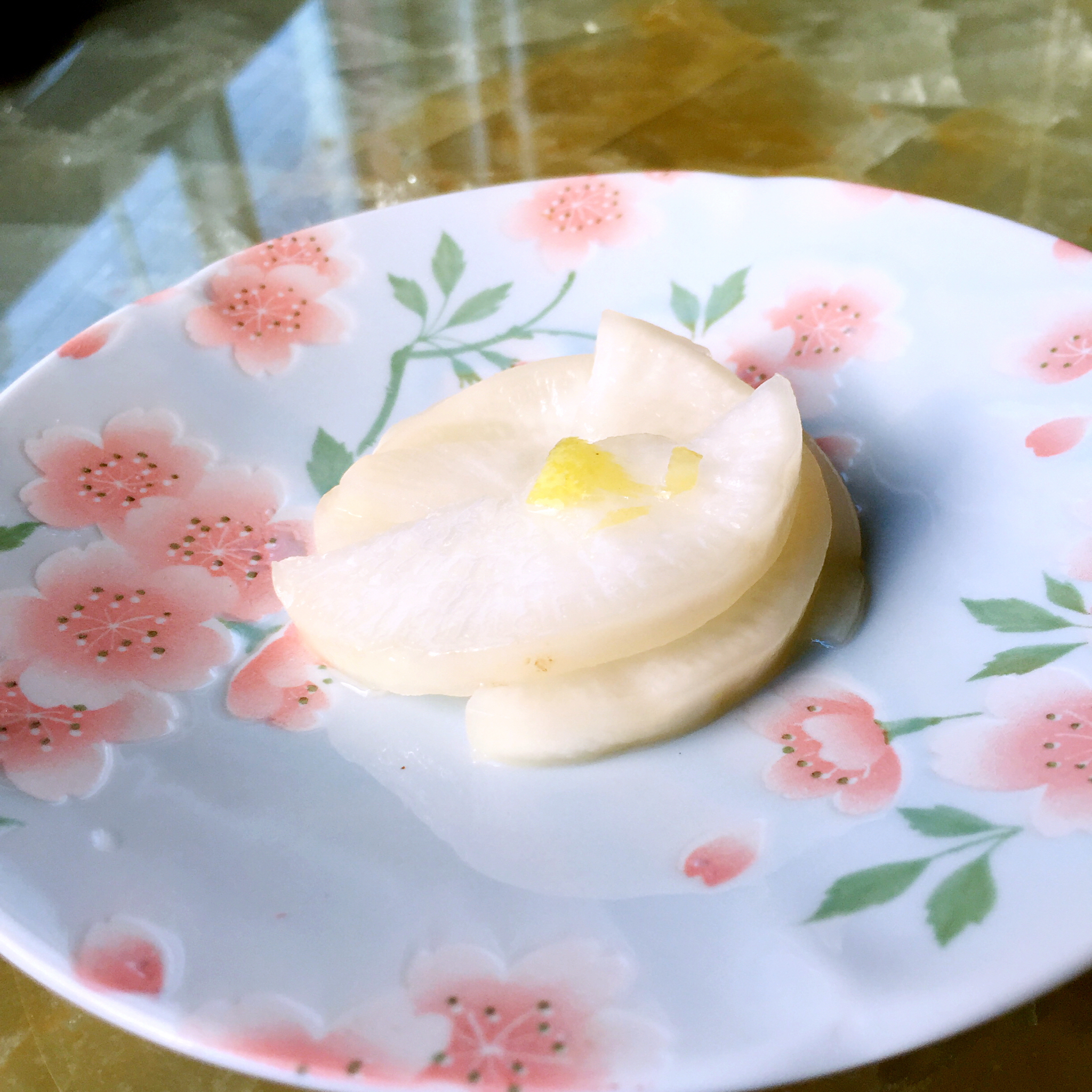 日式柠香腌萝卜