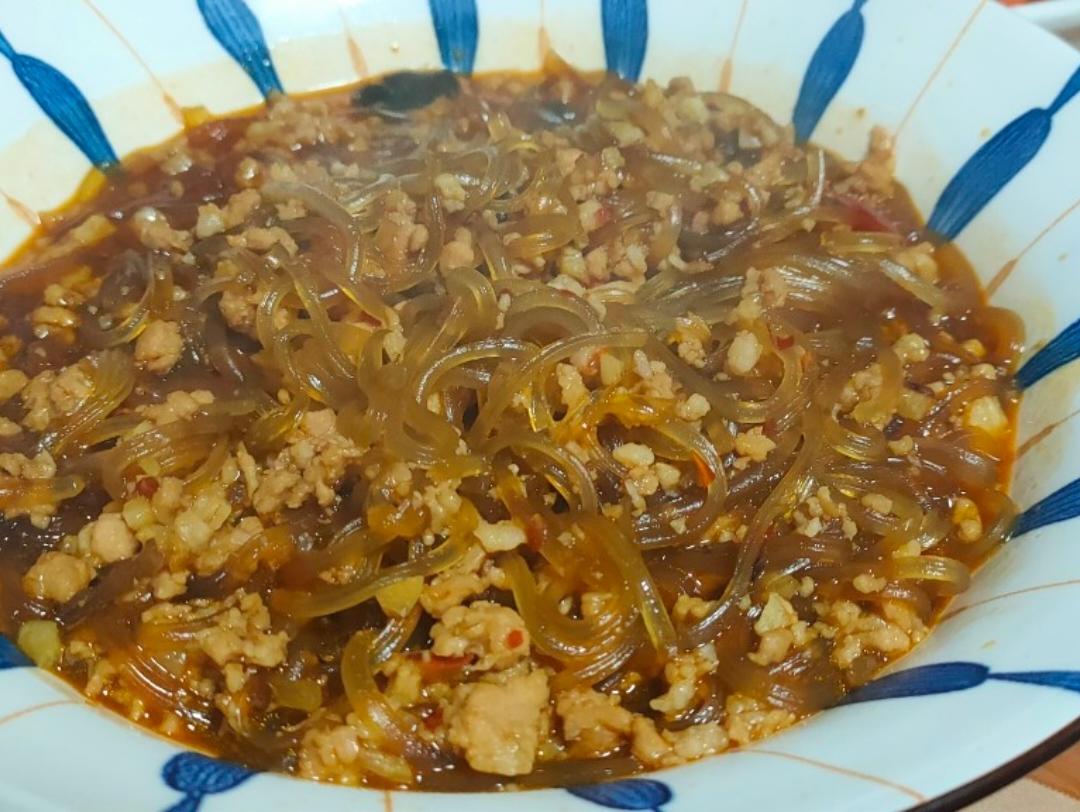 蚂蚁上树——肉末粉条的完美结合