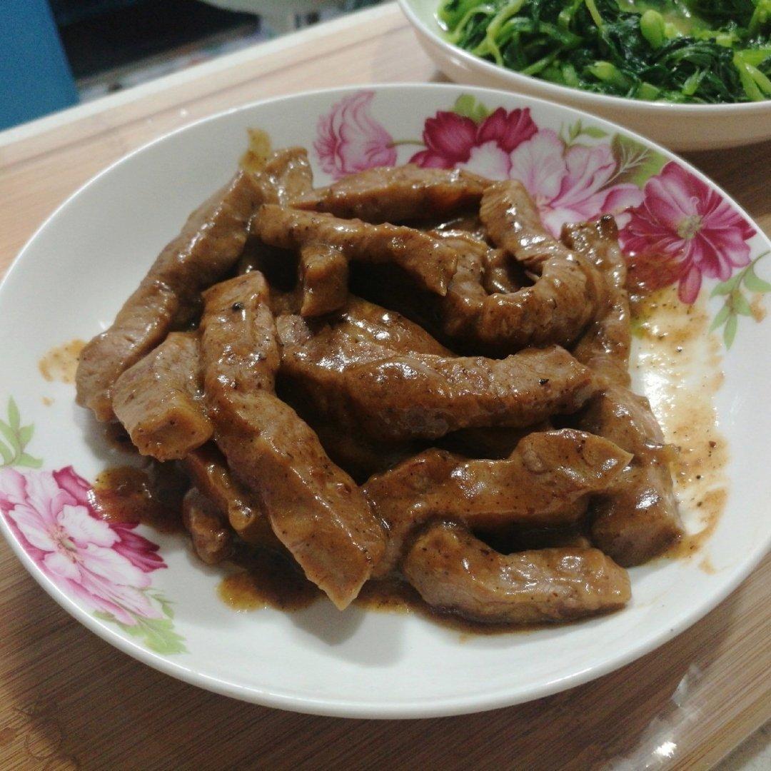 黑椒牛柳（太简单，只需三步）