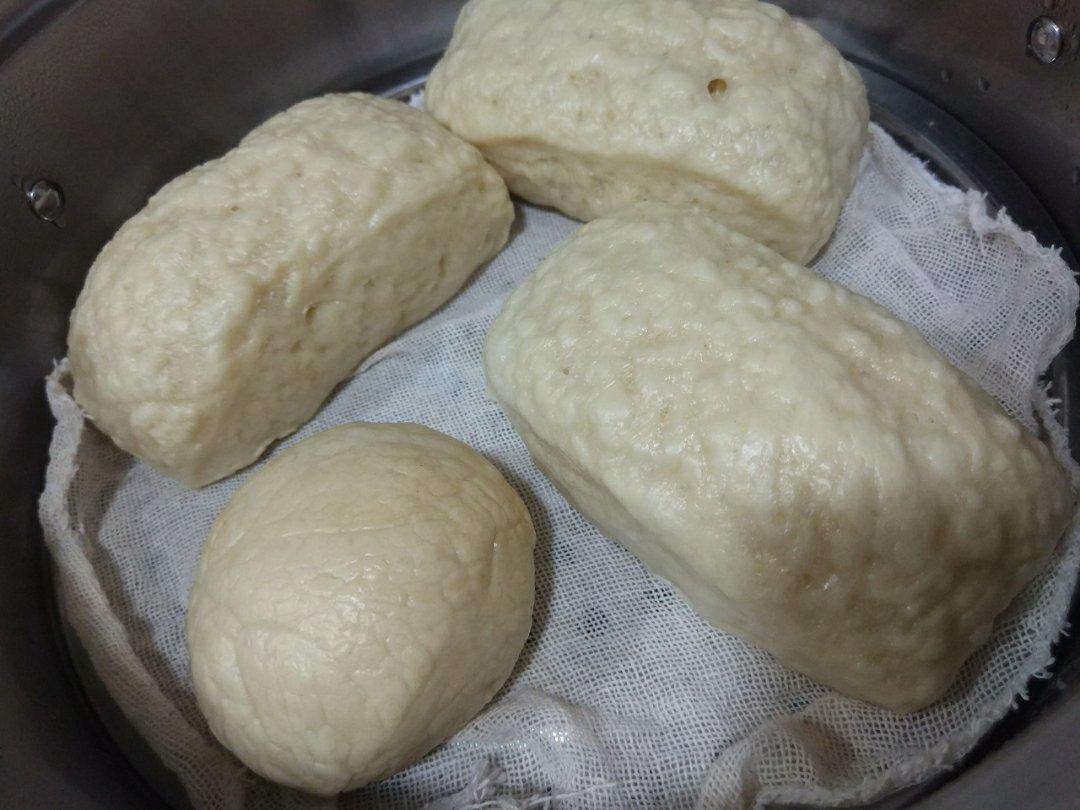 广式馒头（刀切，圆形。馒头。附视频。一次性发酵）