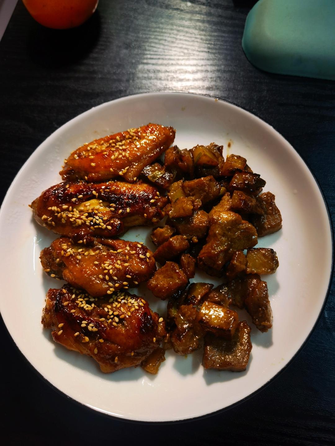 免烤箱❗️好吃到舔手指的蒜香蜂蜜蚝油鸡翅