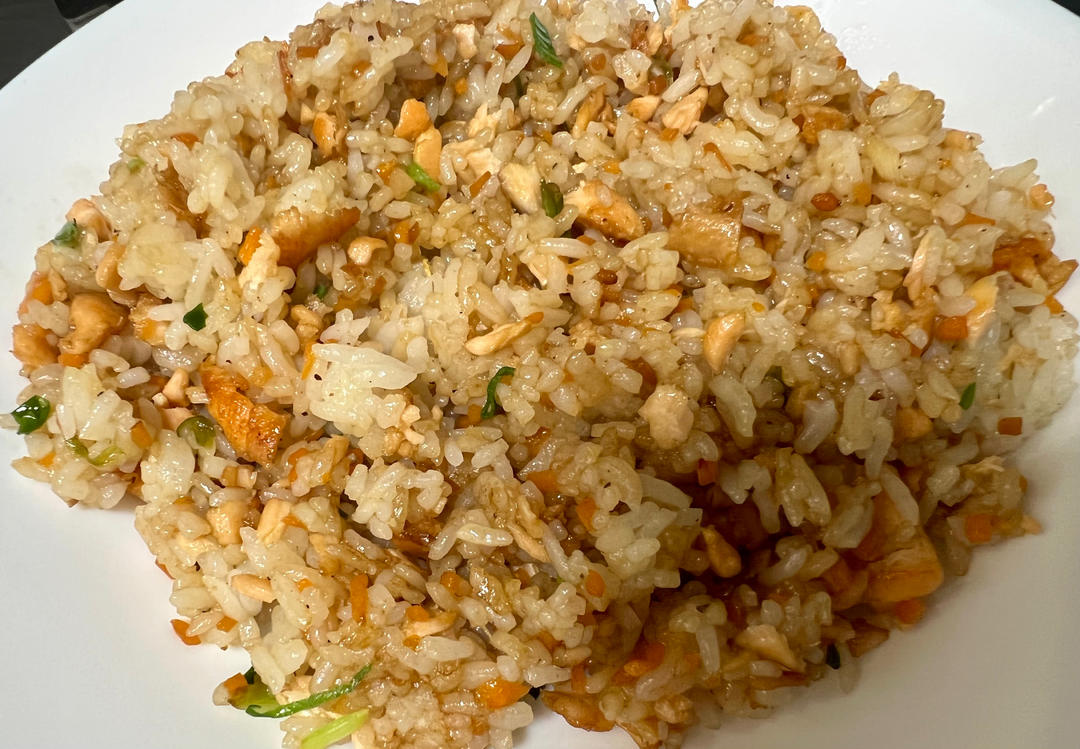 三文鱼炒饭（2.0版） | 健康·三餐