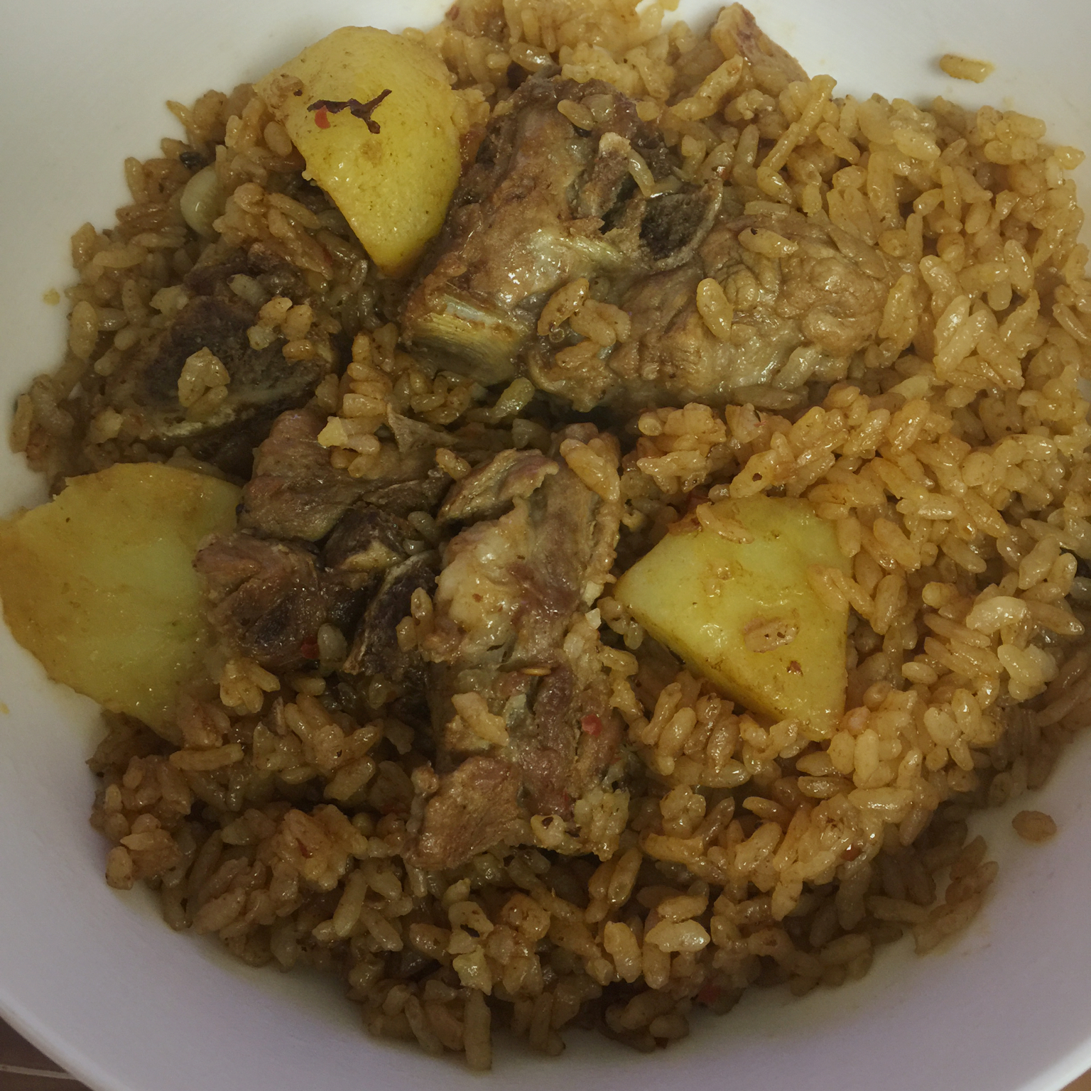 土豆焖饭（电饭锅版）