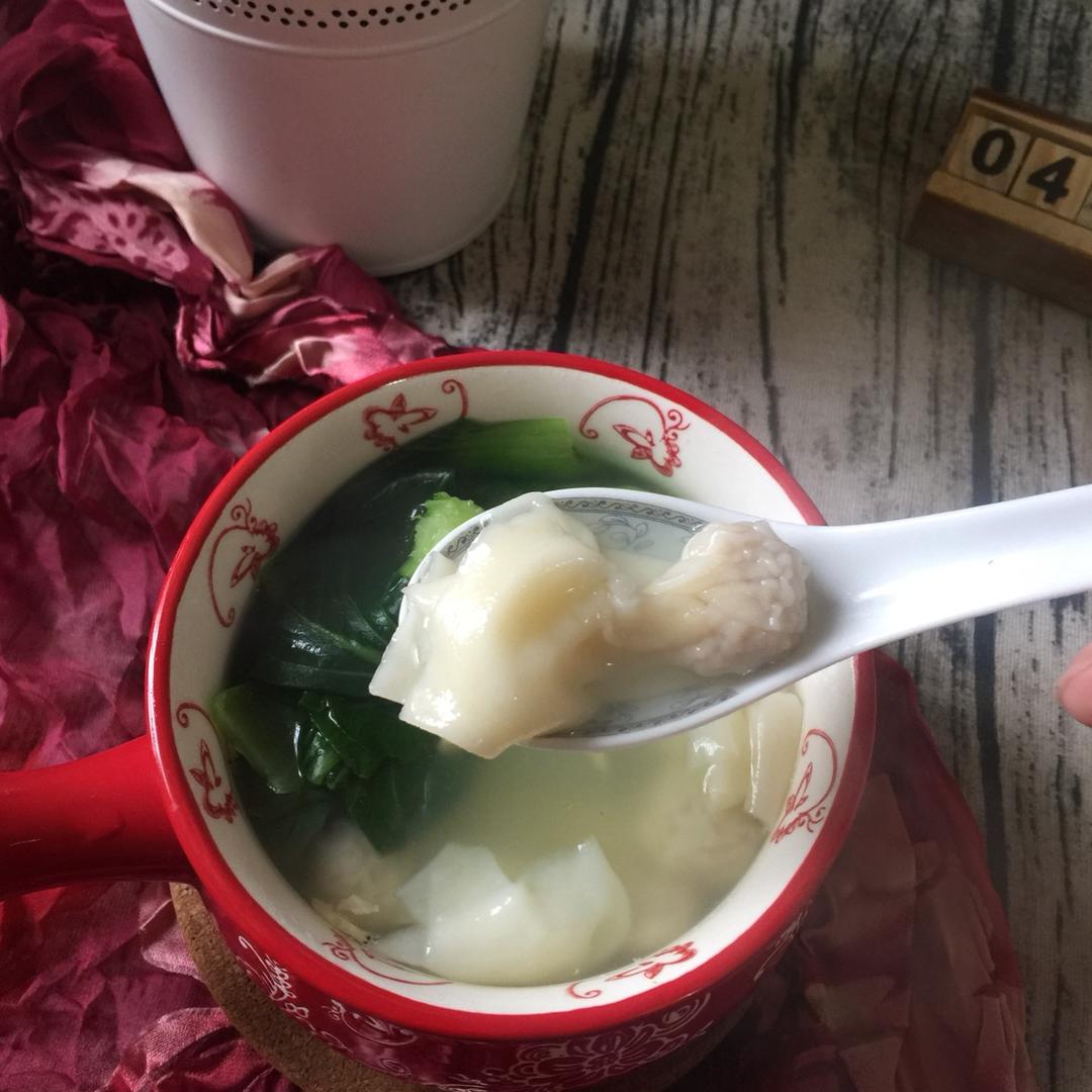 虾油四鲜馄饨！（含薄如纸馄饨皮大法）