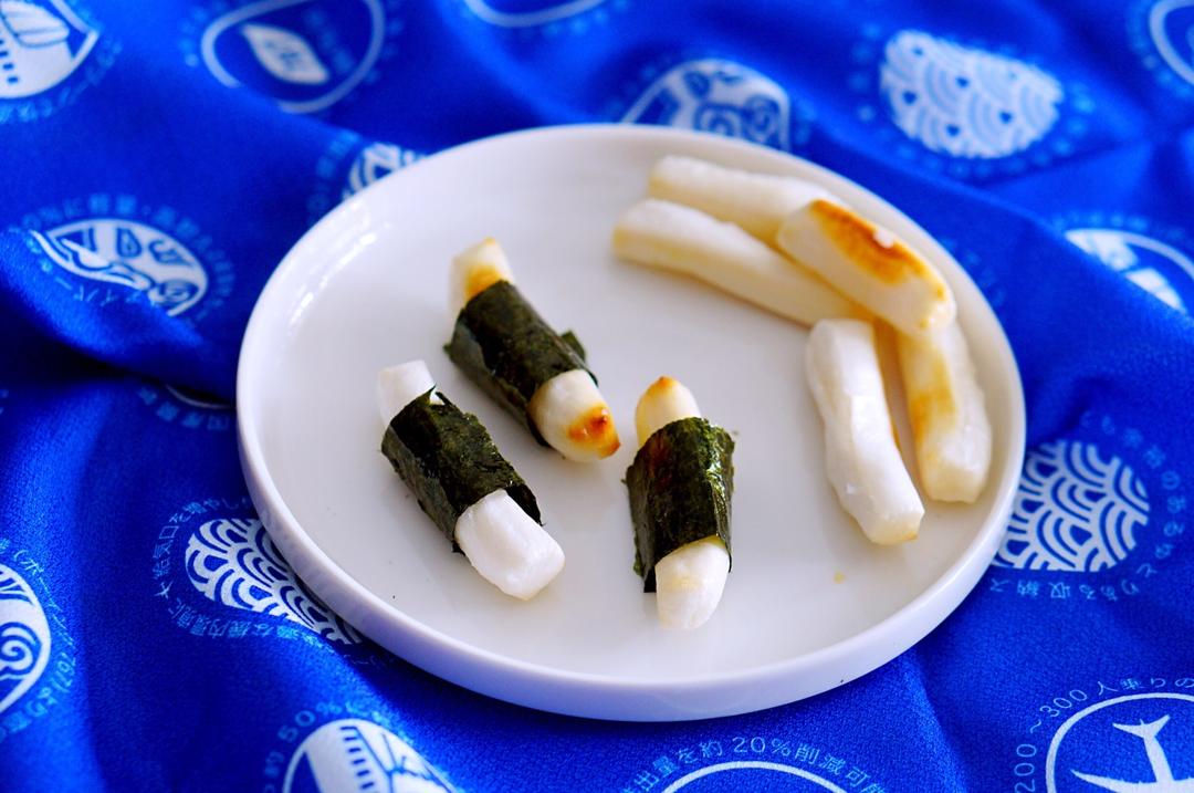 烤年糕和紫菜