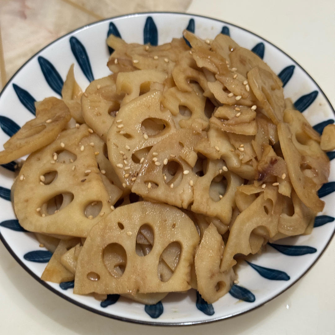 最简单味道惊艳的糖醋藕片