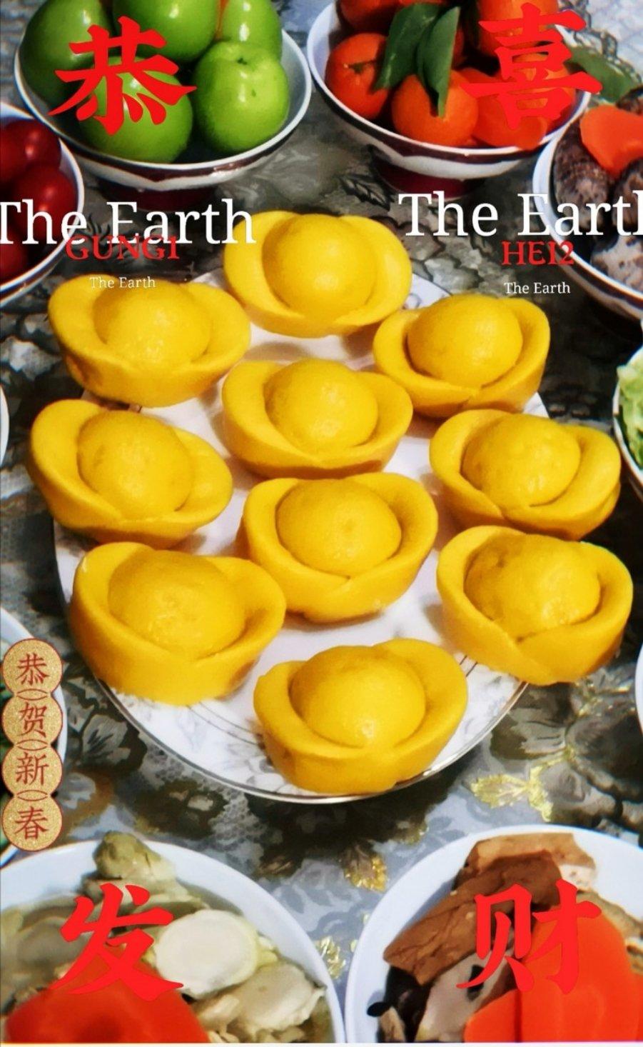 金元宝馒头，过年过节必备！