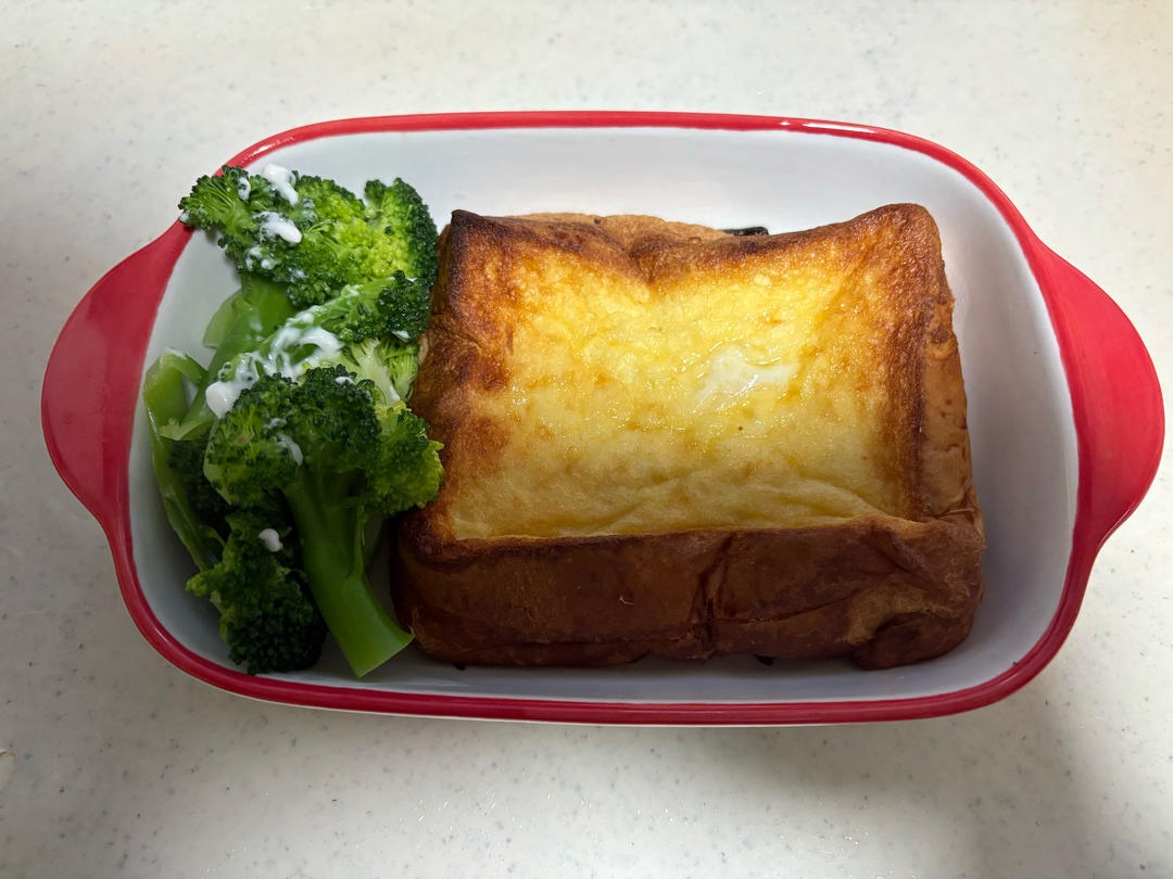 法式厚切吐司(隔夜简化版)