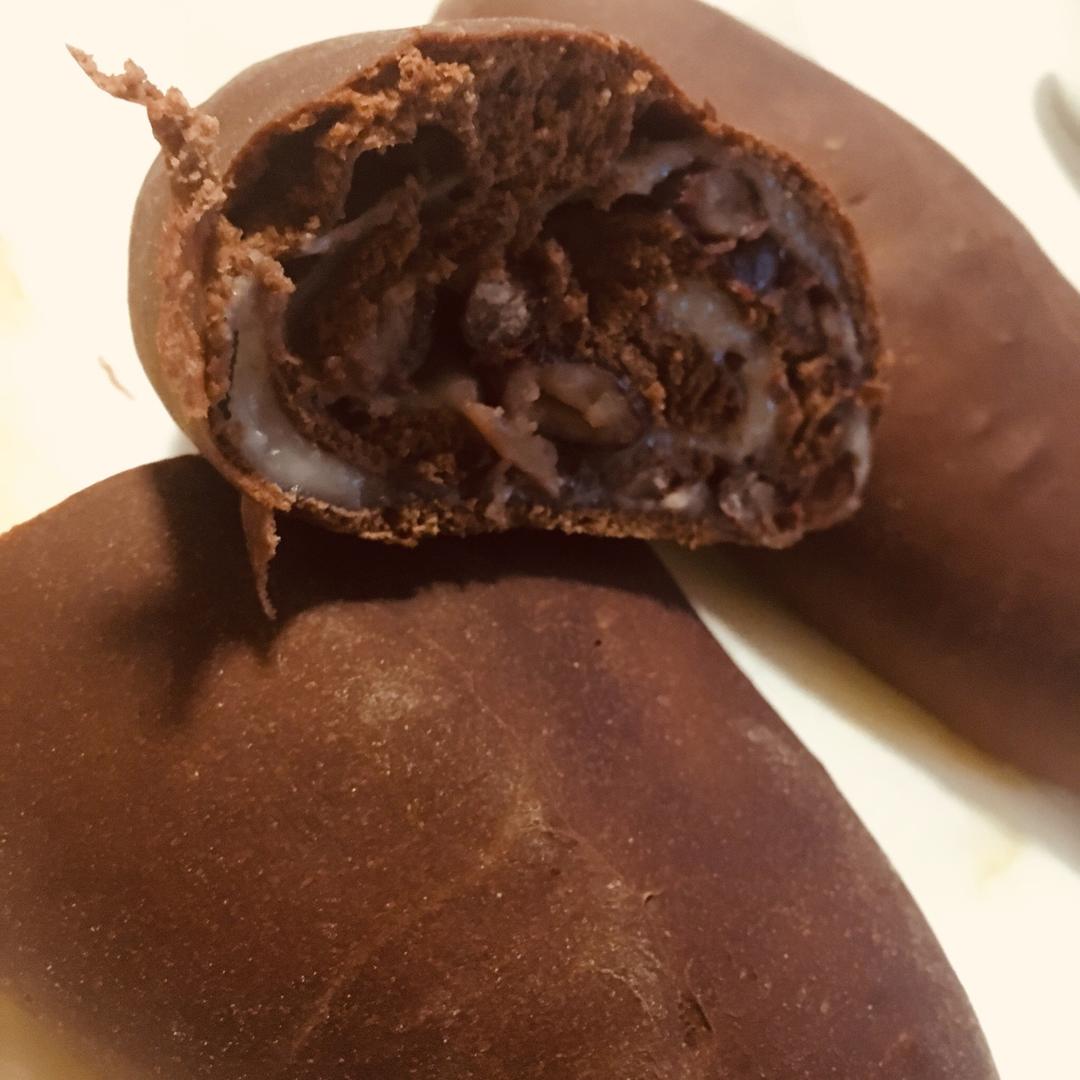 红豆/肉松麻薯软欧面包+石榴茶【曼食慢语】