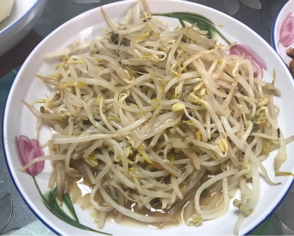 酸辣绿豆芽