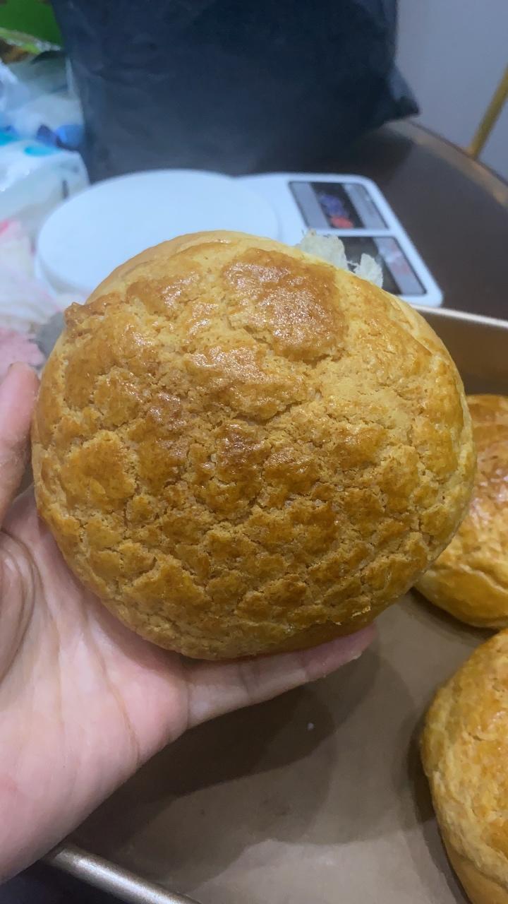 超软拉丝的酥皮菠萝包的做法