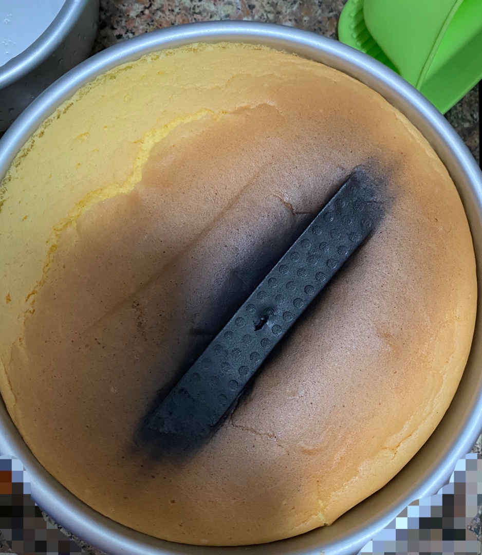 不开裂，不回缩的8寸百香果戚风蛋糕--雷哲F01电蒸烤箱