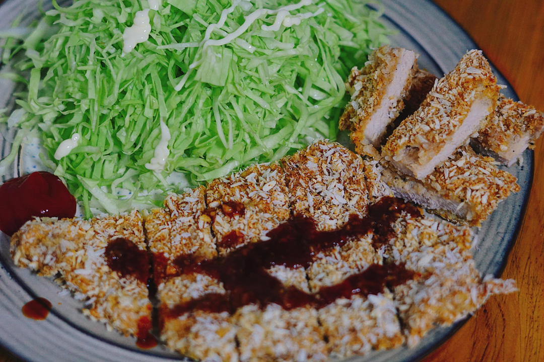 免炸酥烤【日式炸猪排】还可以做香脆炸虾炸鸡炸万物🤩