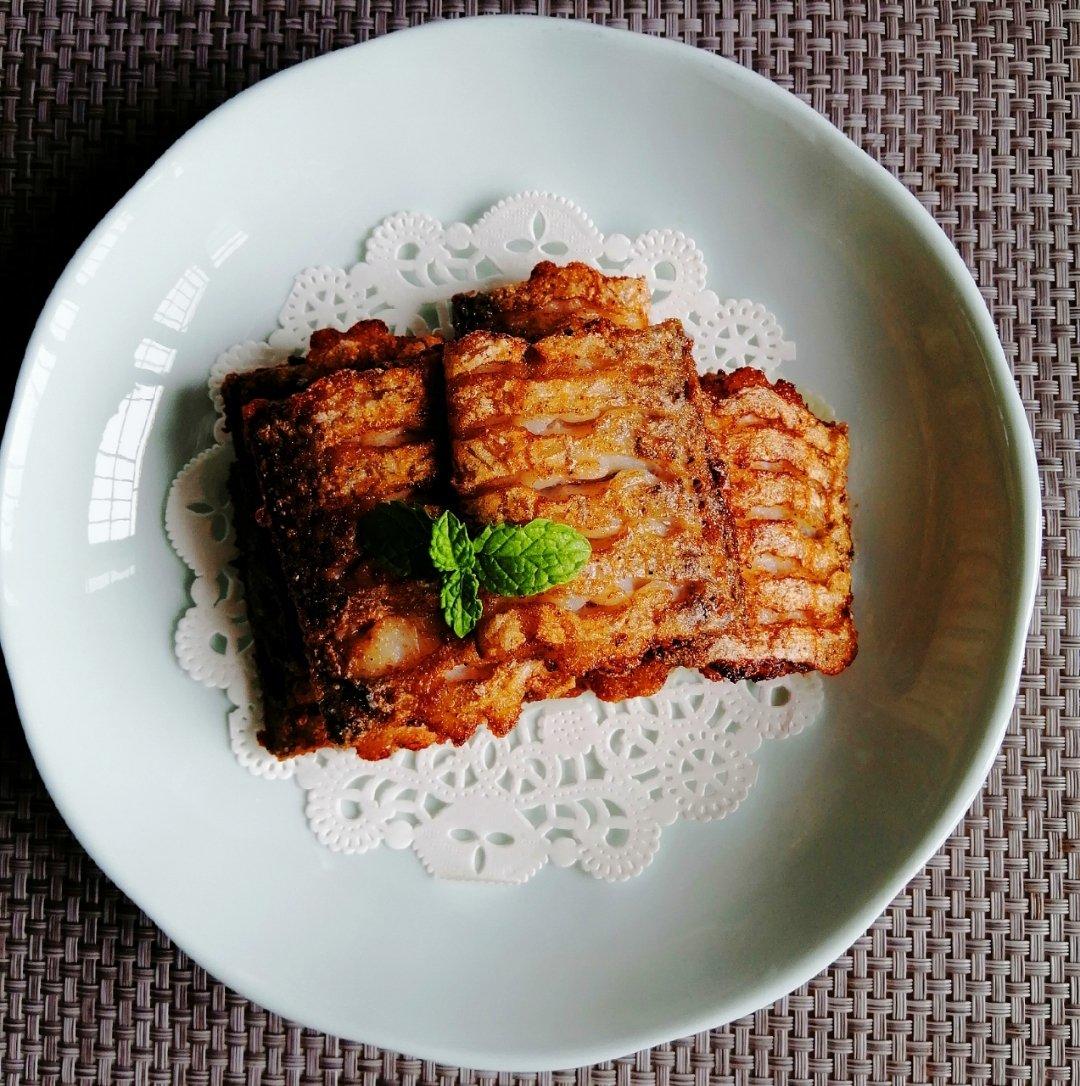 酥酥斑马纹带鱼（香酥椒盐炸带鱼）