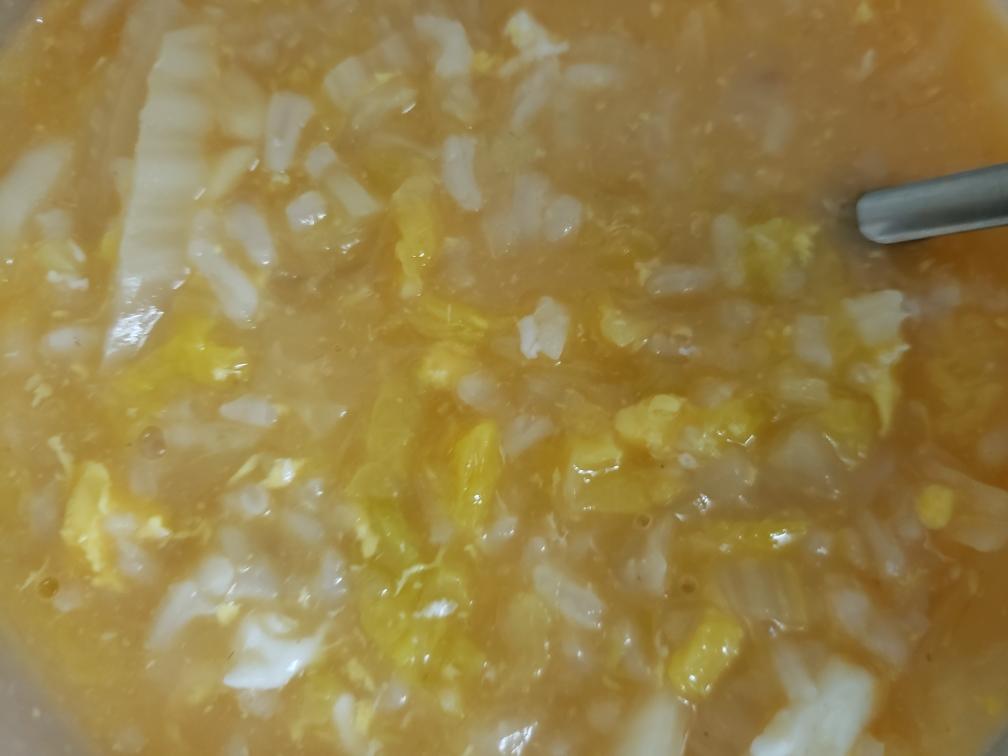 一人食の快手鲜虾菜粥