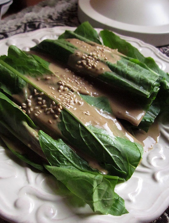 麻酱油麦菜