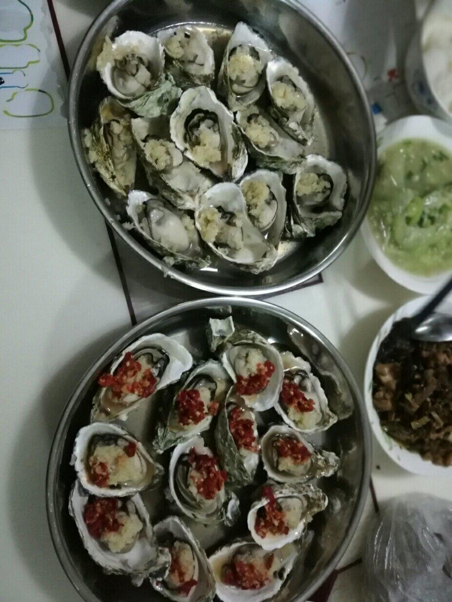 蒜蓉蒸生蚝