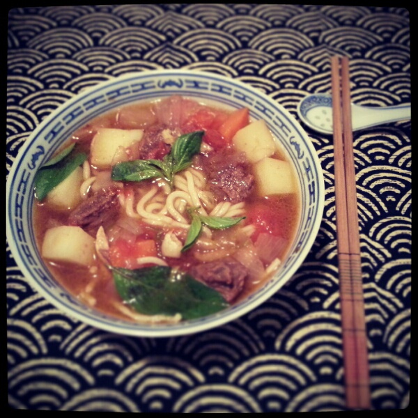 番茄牛肉面