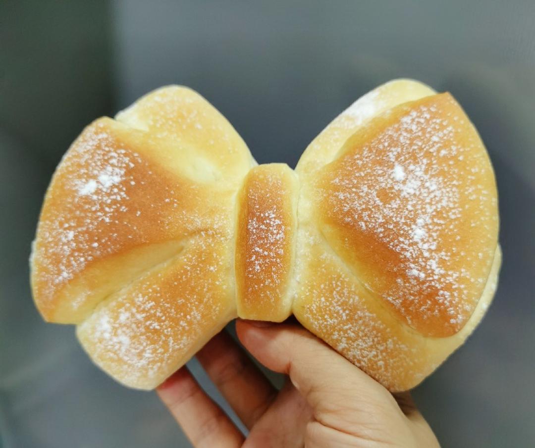蝴蝶、蝴蝶结面包🎀（三种蝴蝶结面包的做法  ☞冷藏水合法）