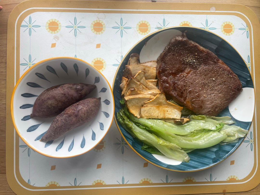 空气炸锅食谱二，烤紫薯