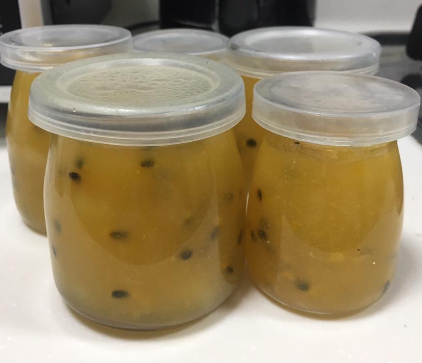 雪梨百香果果酱
