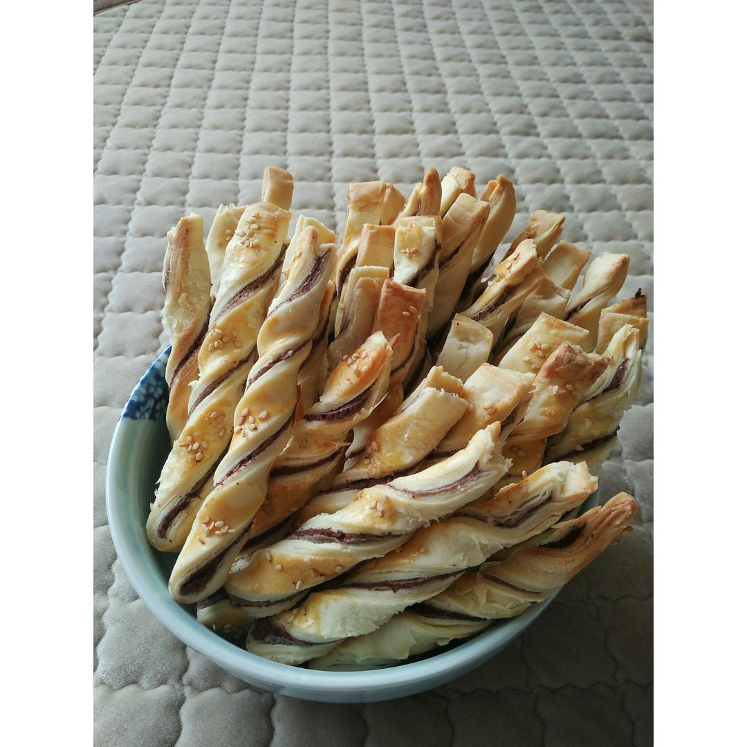 豆沙扭扭酥