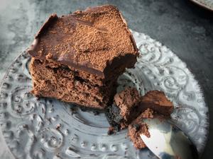 特浓黑巧克力乳酪蛋糕（黑巧芝士三重奏）的做法 步骤15