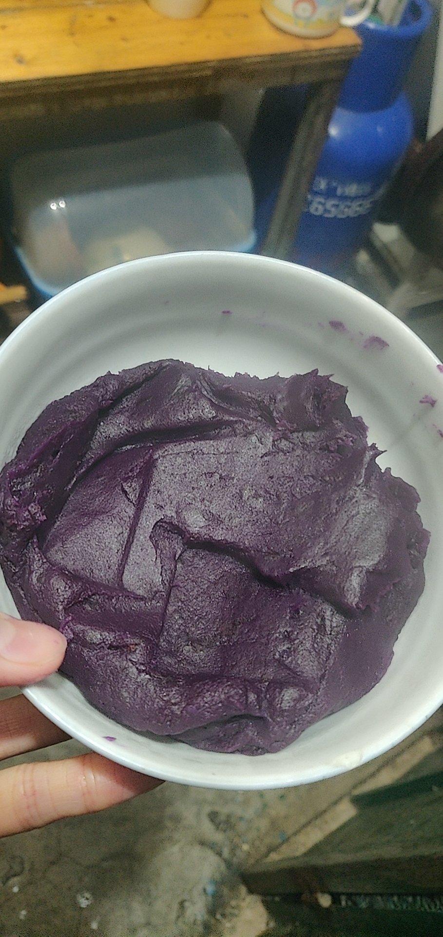 百搭紫薯馅