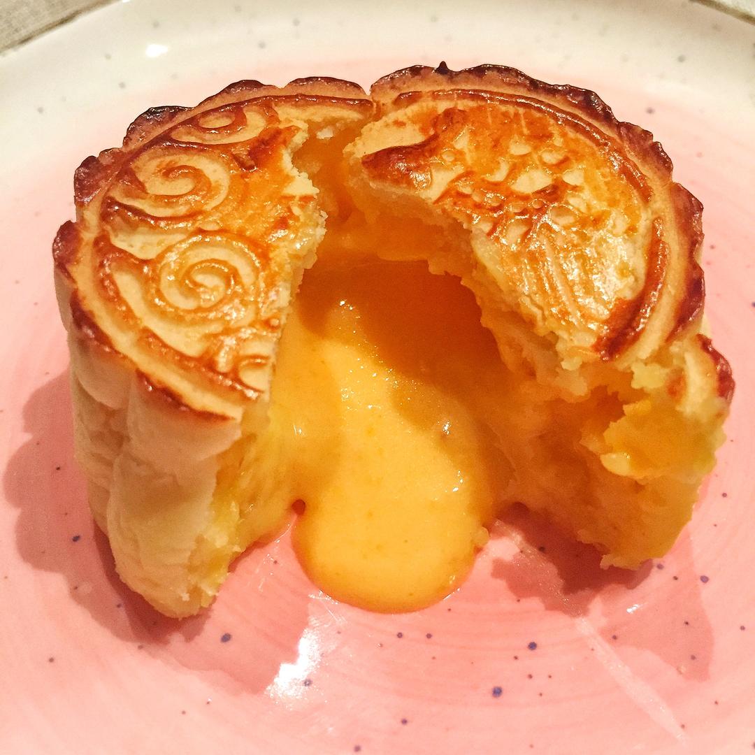 太流心奶黄月饼的做法