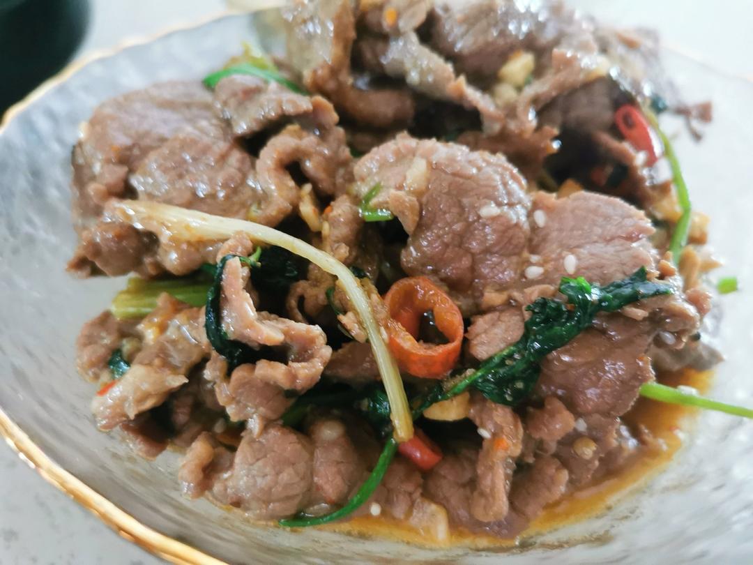 又香又嫩的小炒牛肉（巨好吃，手残党也能做）