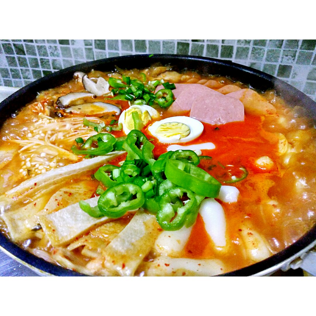 韩式芝士部队锅