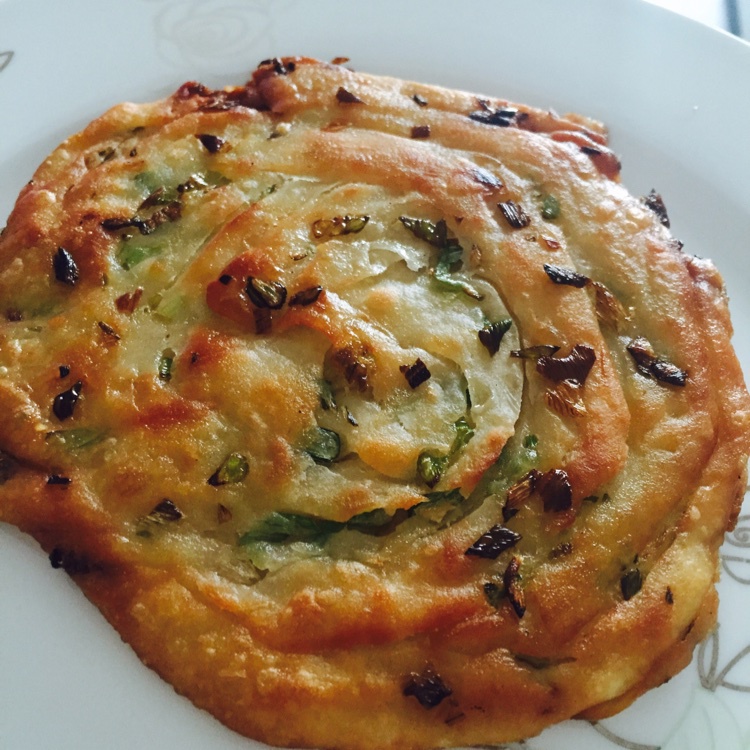 家常葱油饼