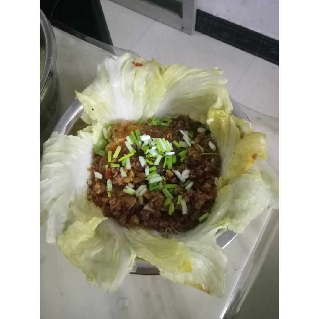 蒜蓉粉丝蒸娃娃菜