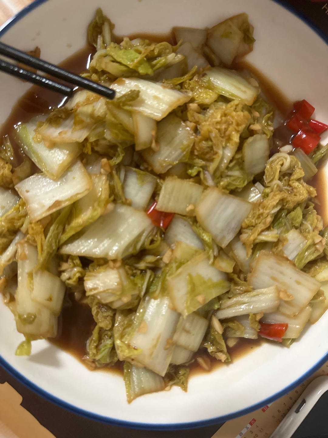 酸辣娃娃菜极简版💜