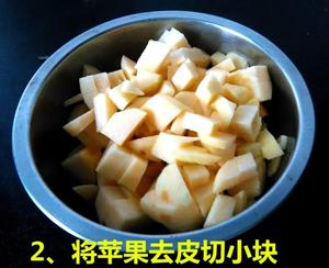 超简单的自制蜂蜜苹果酱的做法 步骤2
