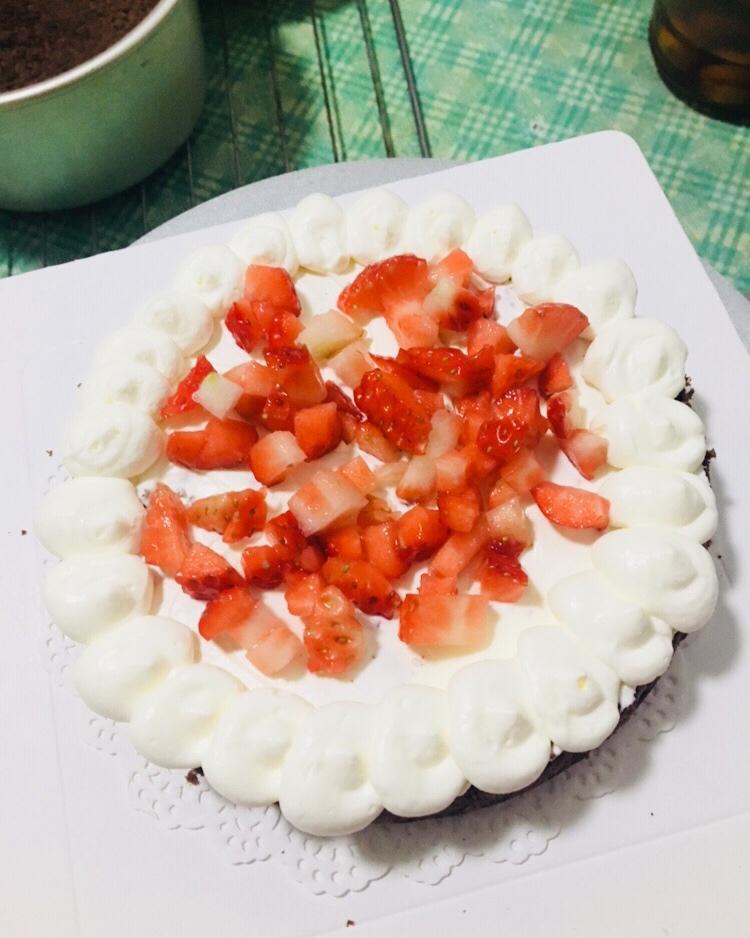 圣诞呆萌裸蛋糕