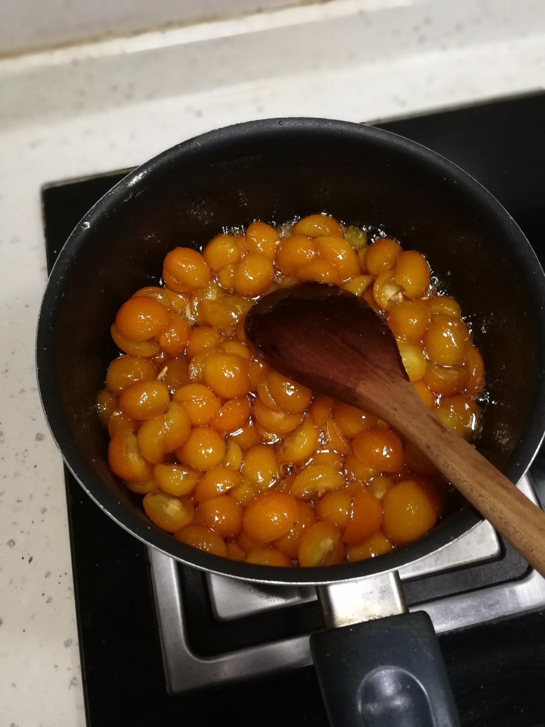 化痰止咳❗️自制老冰糖金桔酱❗️