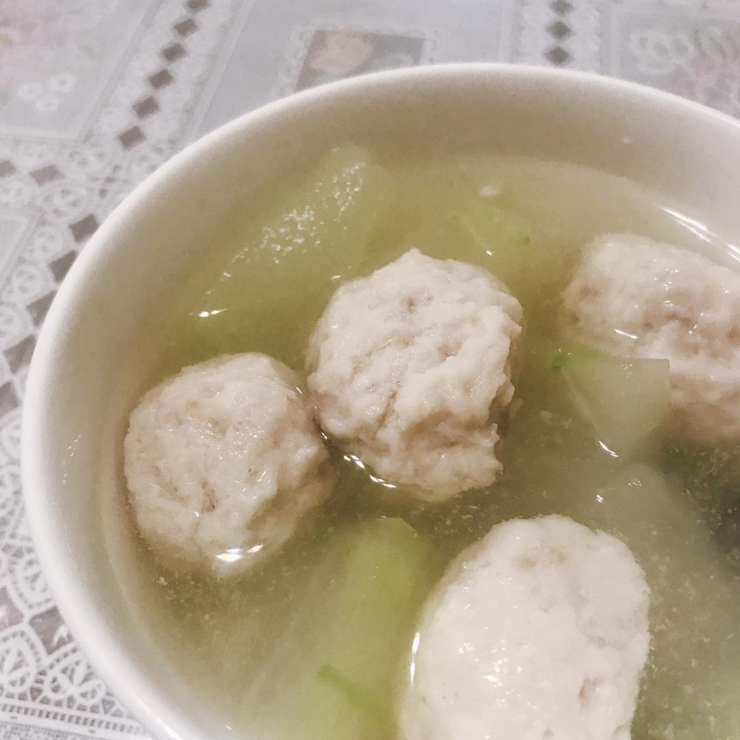 冬瓜鱼丸汤