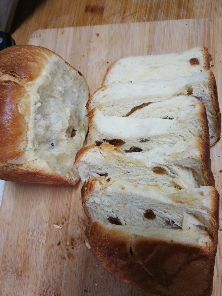 用烤箱自己做面包--手工牛奶吐司面包