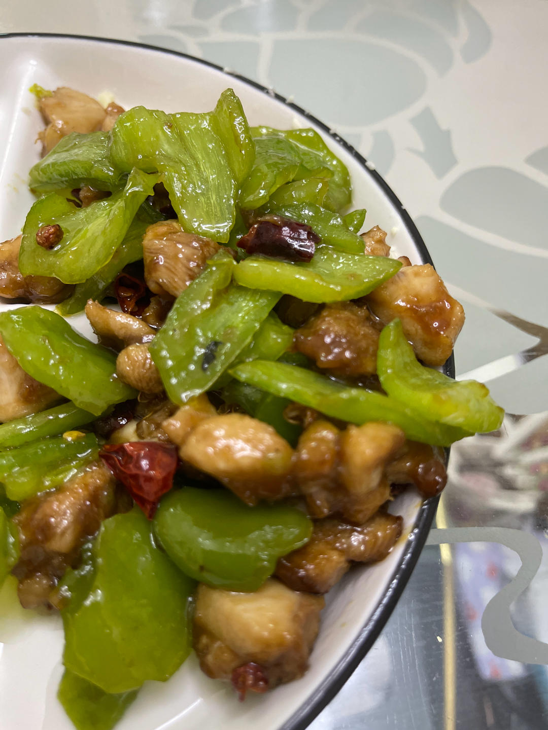 青椒炒鸡腿肉（大厨级别）