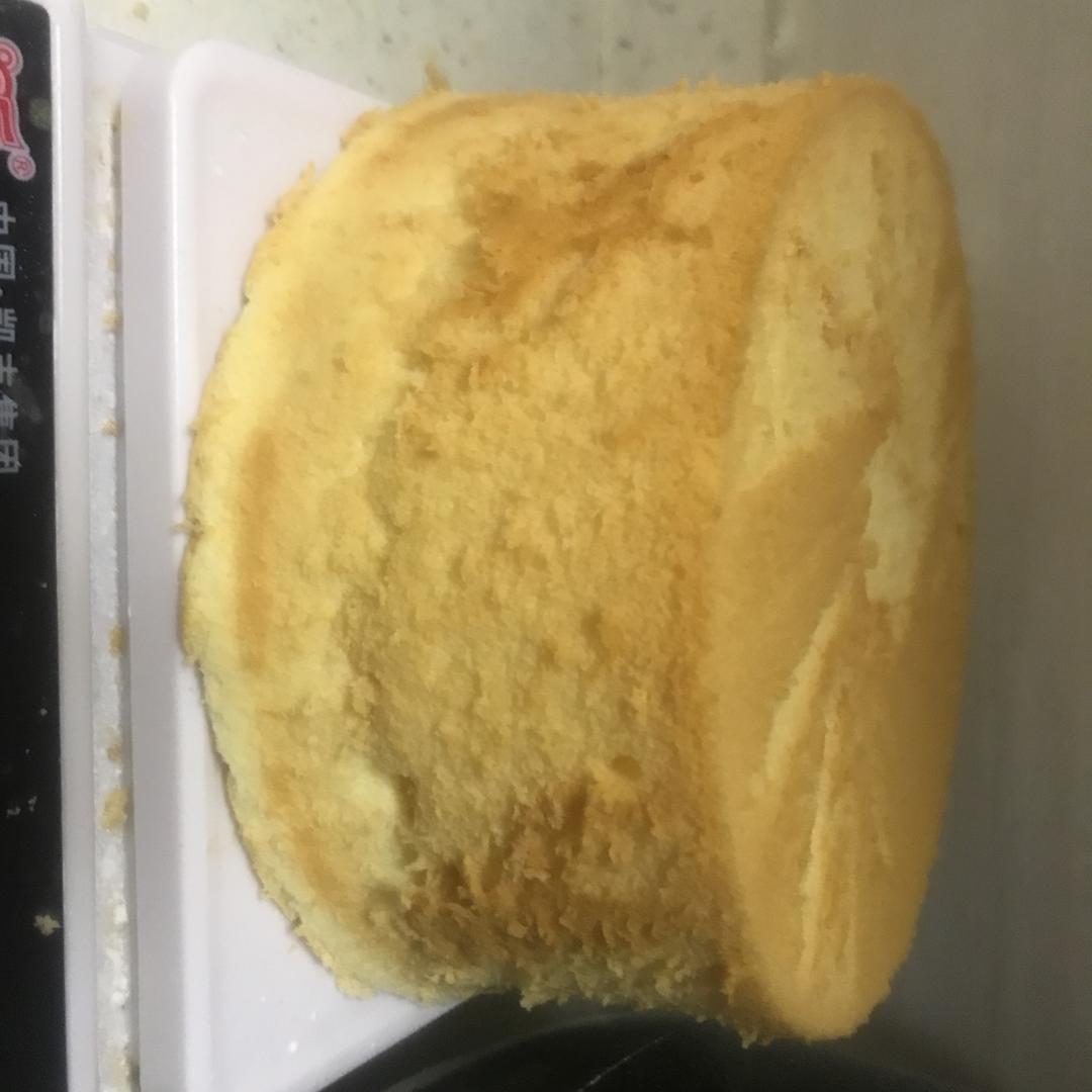 6寸原味戚风蛋糕