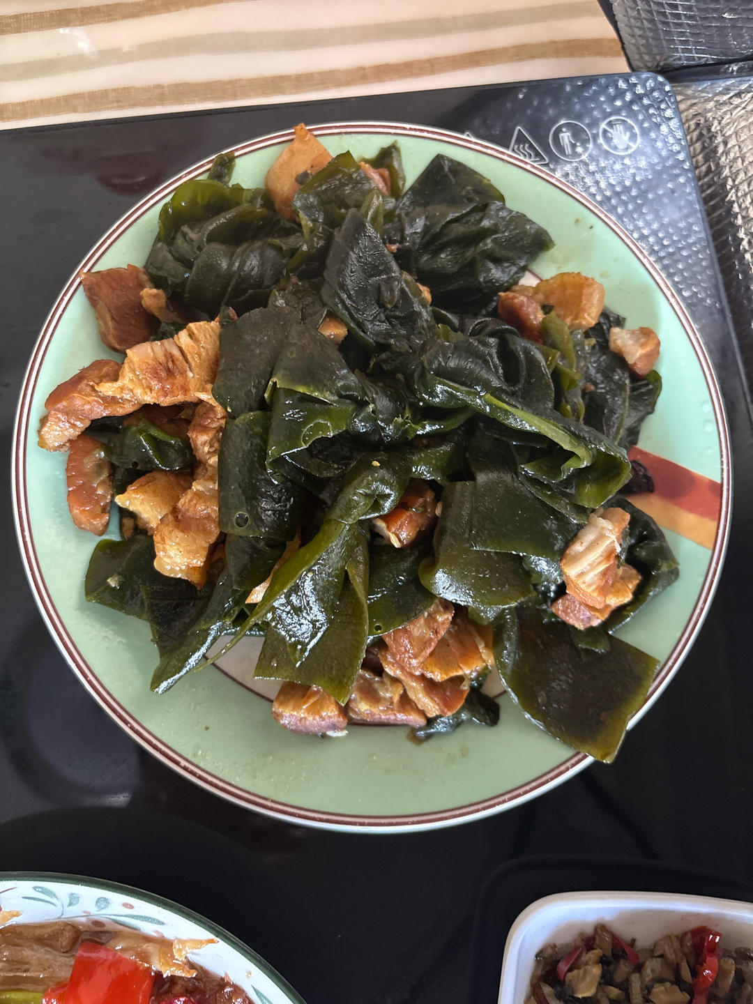 海带结烧肉