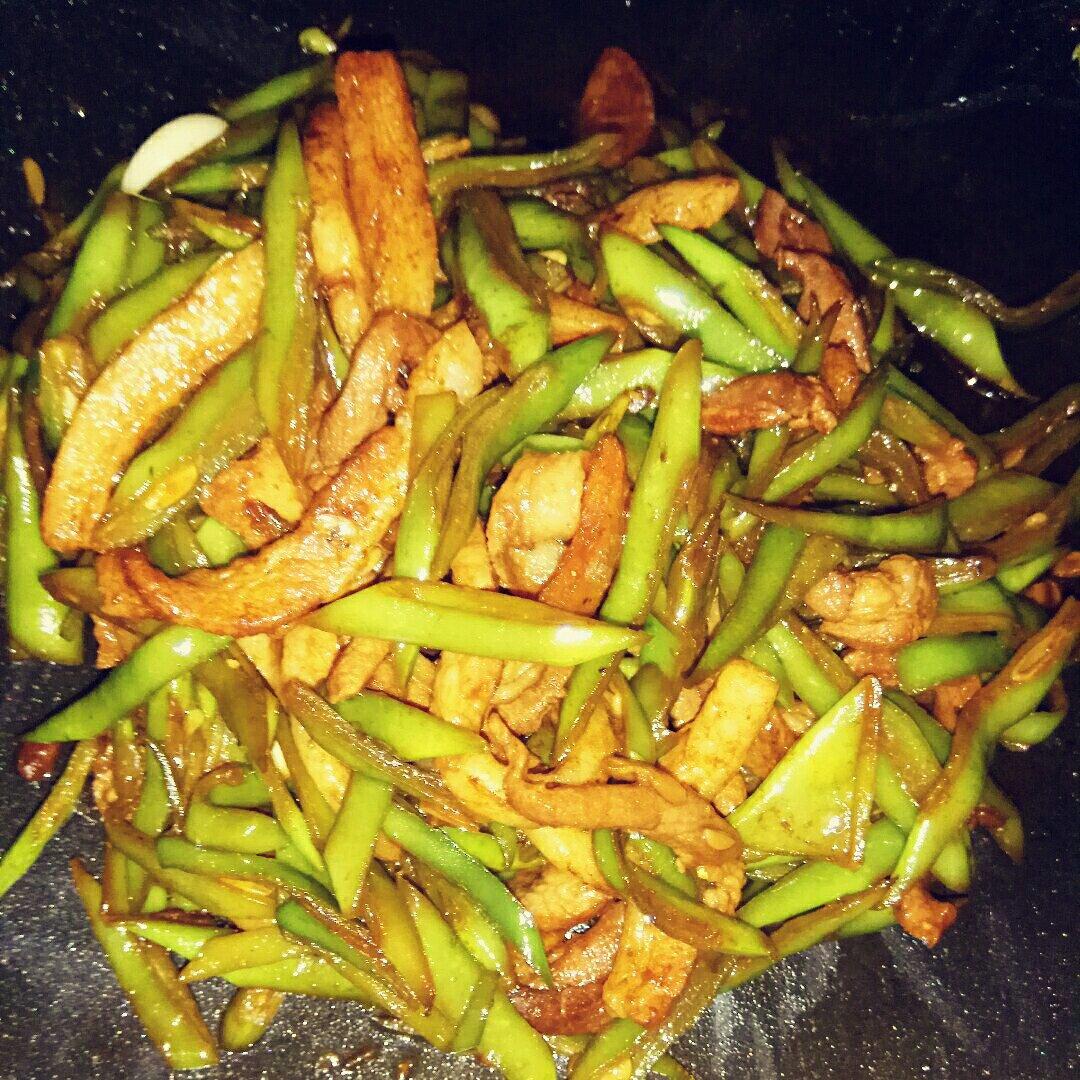 豆角丝炒肉