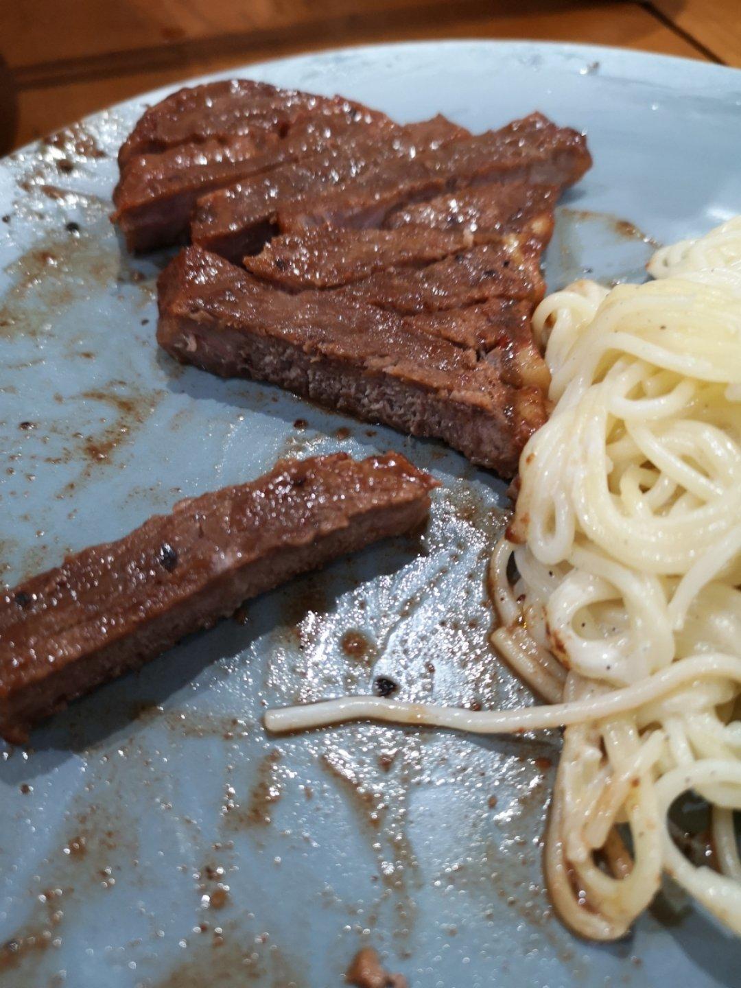 低卡伪白酱奶油培根蘑菇意大利面｜#Healthymeals# 减脂必撸02