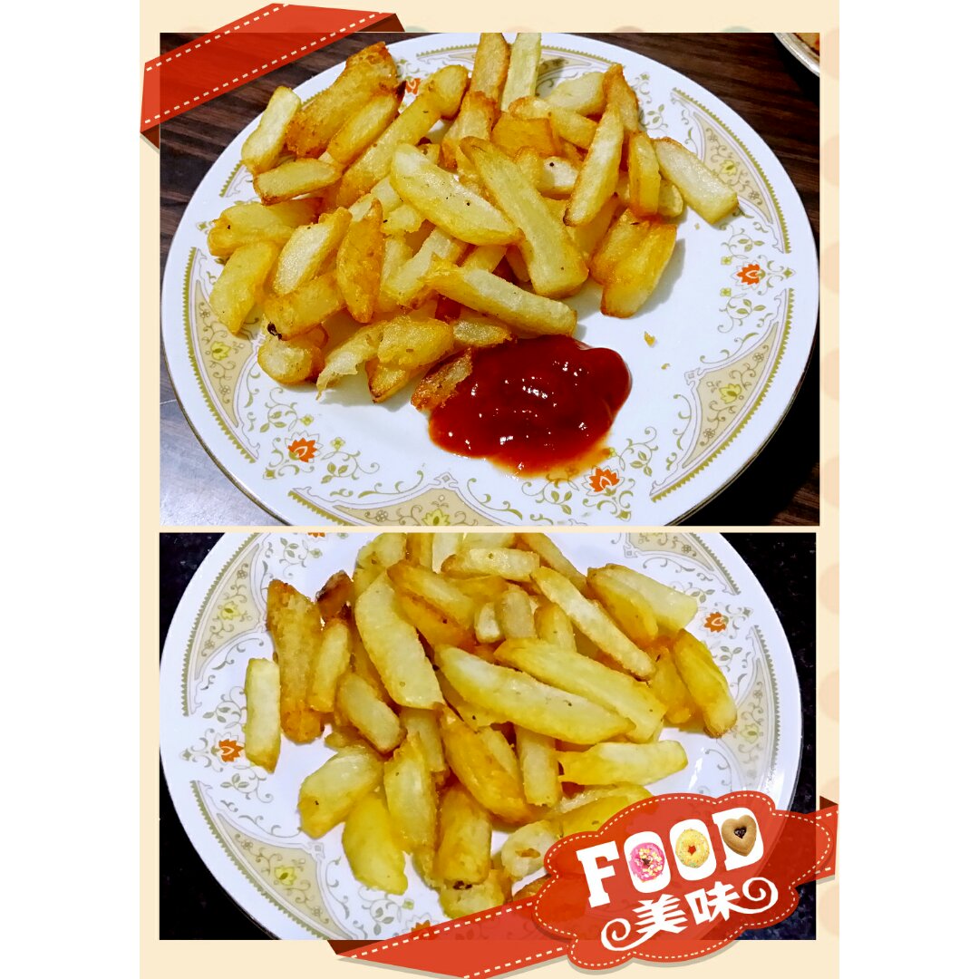 不会失败的薯条做法