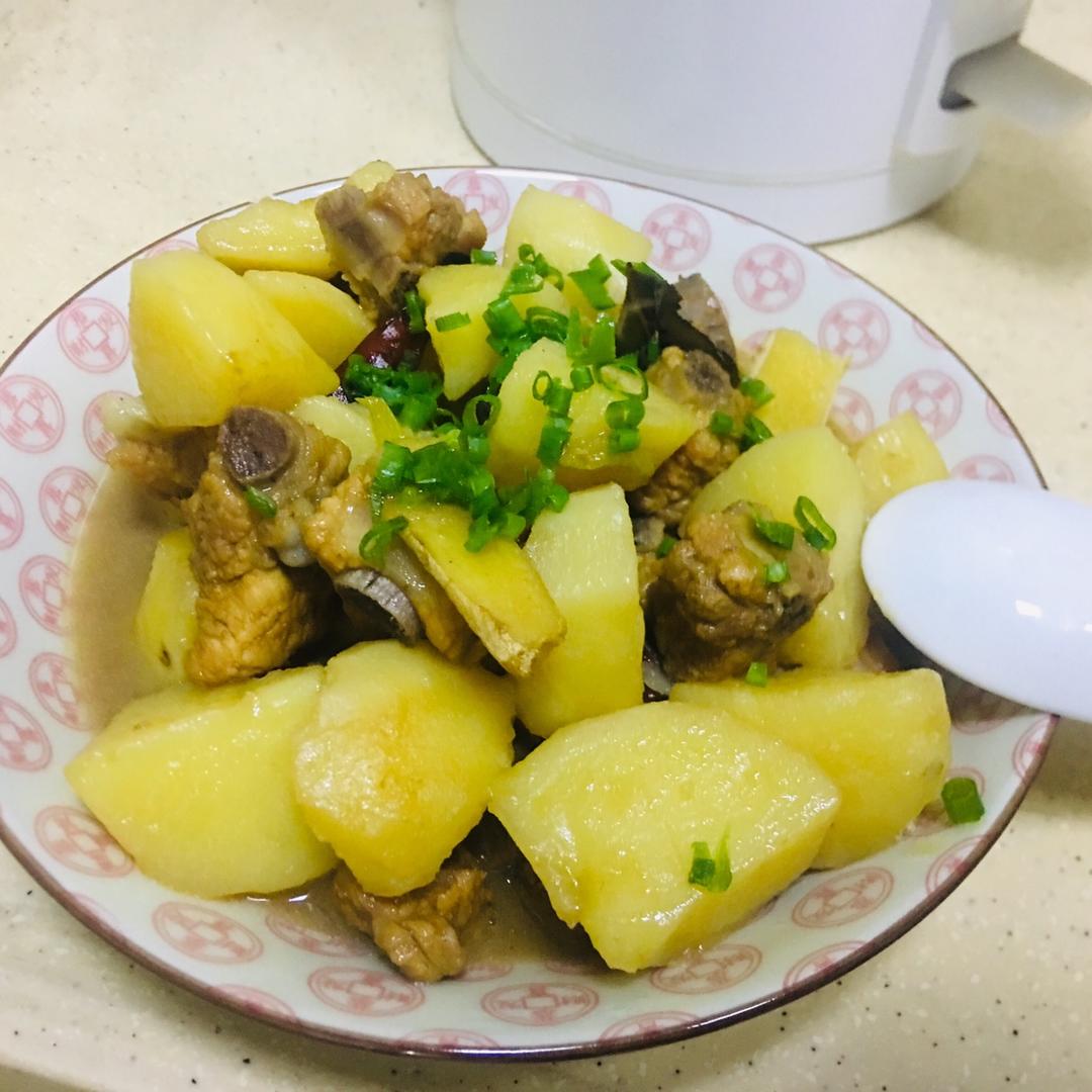 🔥巨好吃的红烧排骨炖土豆❗️懒人版轻松做拿手菜