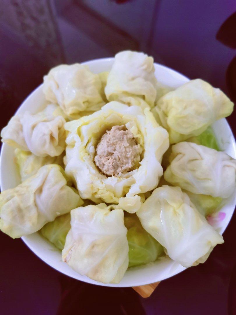 superlynn做的生酮饮食真酮卷心菜包肉减肥食谱一起瘦